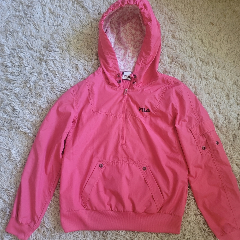 FILA Pink Windbreaker
